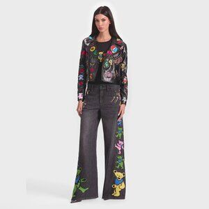 A+O X GRATEFUL DEAD CODY VEGAN MOTO JACKET